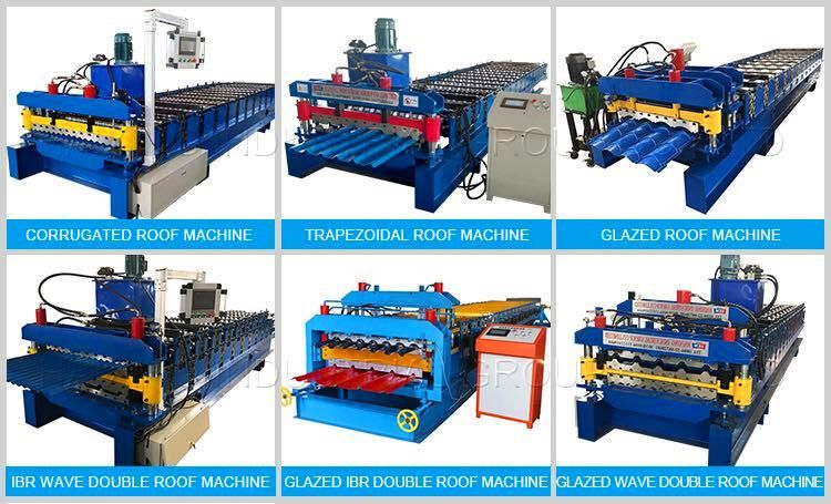 Corrugated Roof Tile Sheet Making Roll Forming Machine