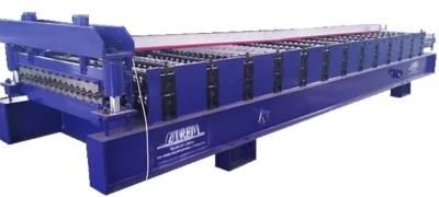 Automatic Colored Metal Panel Corrugated Sheet Roll Forming Machine with Convenient Operation