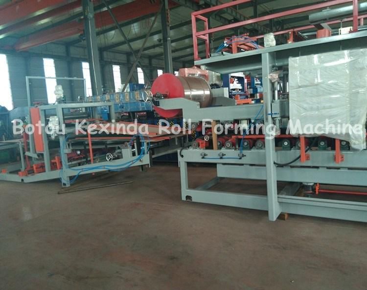 Kexinda Rock Wool & EPS Sandwich Panel Making Machine for Sale