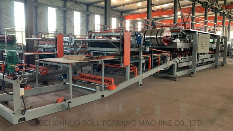 EPS Composite Wall Roof Board Sandwich Moulding Panel Roll Forming Machine