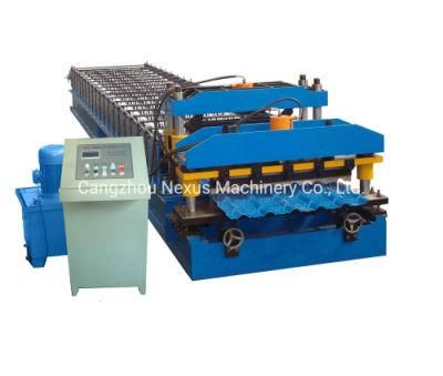 Steel Tile Mabati Wave Roofing Machinery Bamboo Roof Sheet Roll Forming Machine