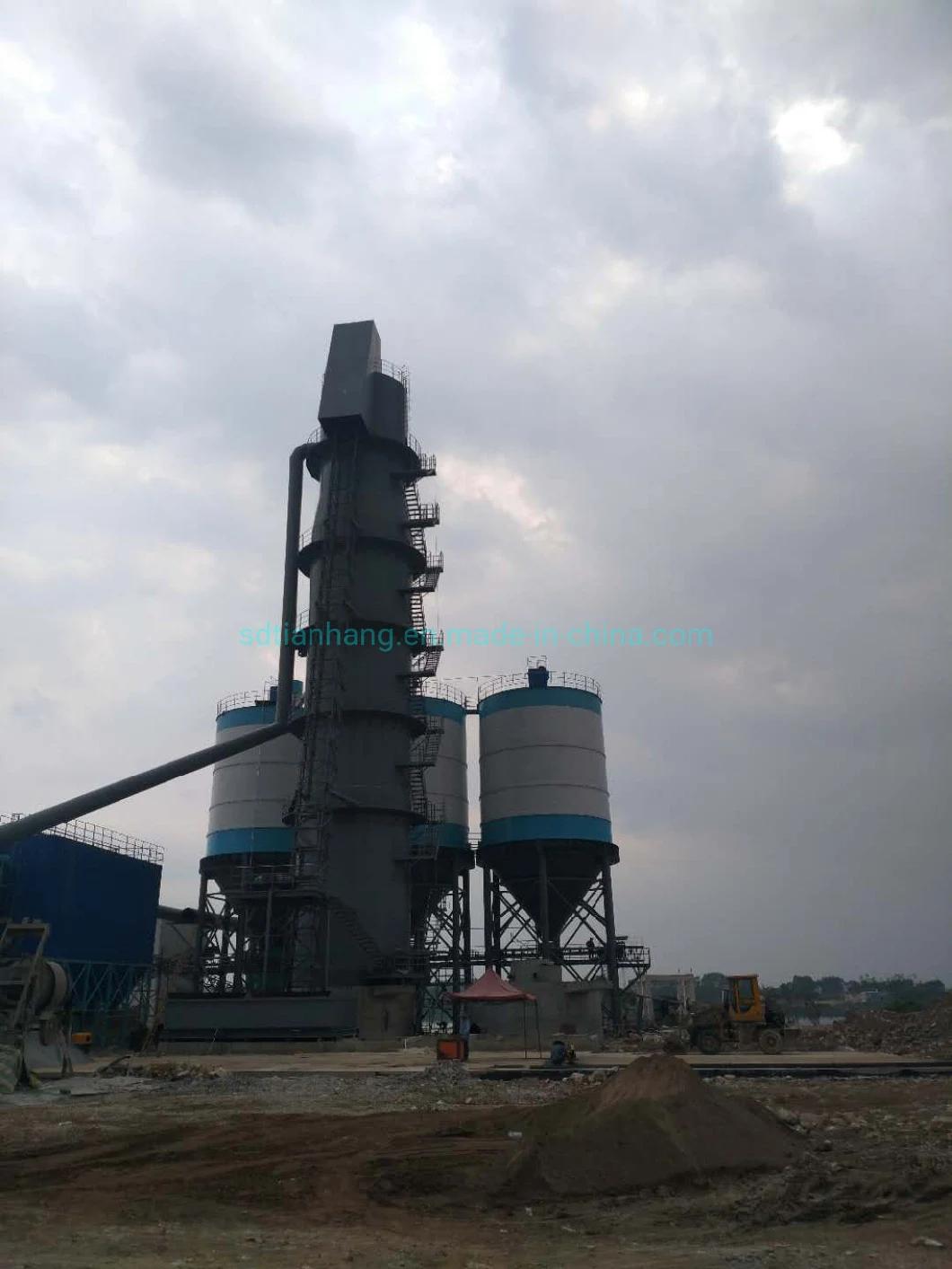 Slaked Lime Production Plant Hydrated Lime Production Machine Vertical Shaft Lime Kiln