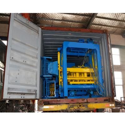 Qtj4-25 Semi Automatic Concrete Block Making Machine