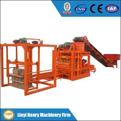 Qtj4-26 Small Block Production Line Concrete Brick Machine