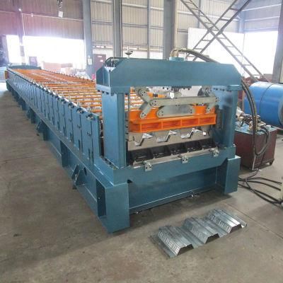 Hydraulic Cutting Mexico Market Decking Profile Roll Former