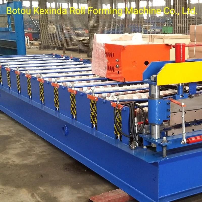 C10 Russia Metal Roofing Sheet Roll Forming Machine