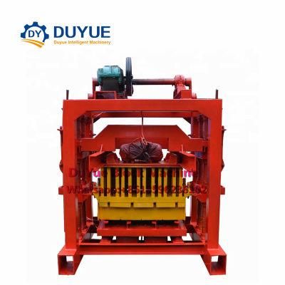 Qtj4-40 Low Cost Bricks Making Machine Small Scale Clay Brick Making Machine Brick Making Machine Concrete Cement Block Machine