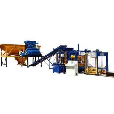 Building Material Machinery Qt6-15 Concrete Cement Interlock Paver Block Forming Making Machine