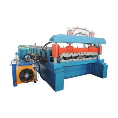 R101 Trapezoidal Mexico Roofing Sheet Roll Forming Machine for 0.6mm Thickness Aluzinc