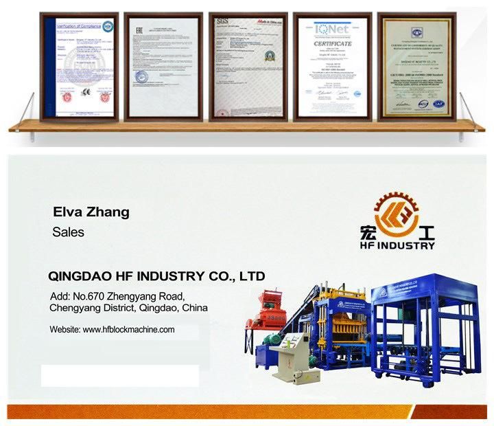 Qt4-16 Zig Zag Block Making Machine in India Price Concrete Hollow Solid Brick Machine