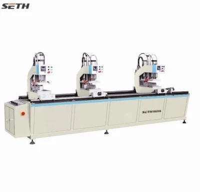 PVC Doors and Windows Making Machine UPVC 3 Head Welding Machine for Sale