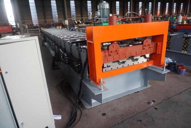 Sw915 Composite Decking Floor Roll Forming Machine