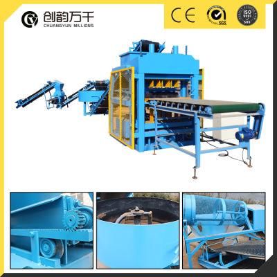 Cy4-10 Soil Interlocking Sand Cement Brick Making Machine in Tanzania