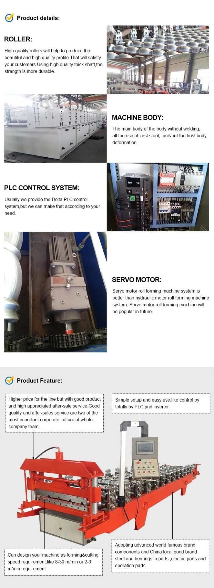 Peru PV 4 1000mm Trapezoidal Metal Roof Sheet Roll Forming Machine