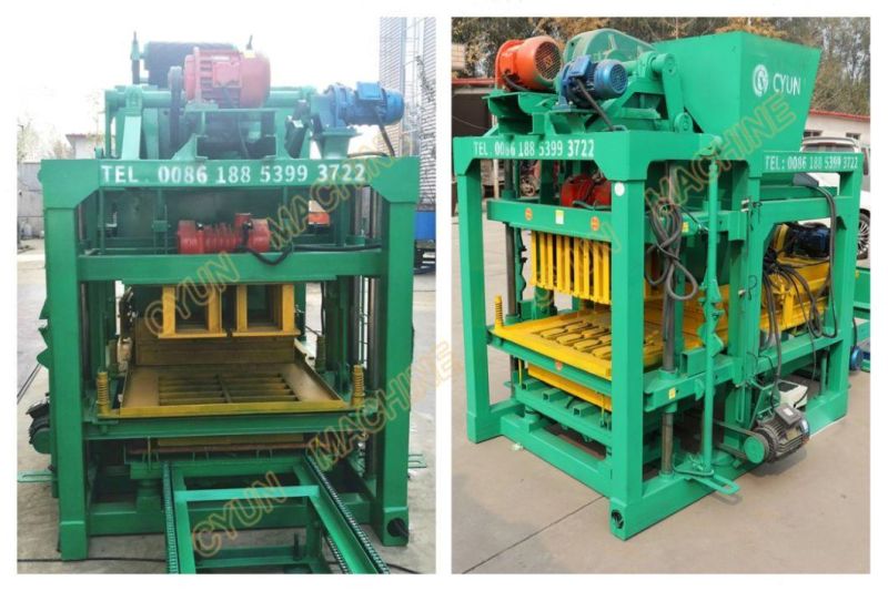 Qt4-25 Professional Automatic Concrete Cement Hollow Block Making Machine