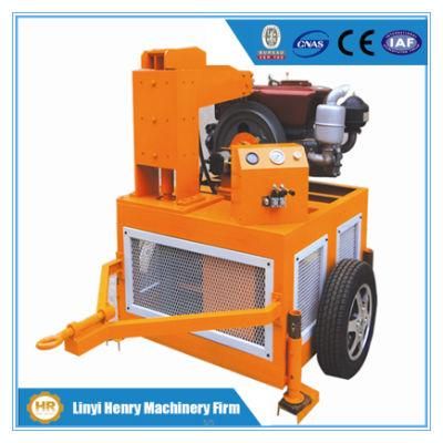 Hr1-20 Lego Mobile Hydraform Soil / Clay Interlocking Solid Brick Construction Machine