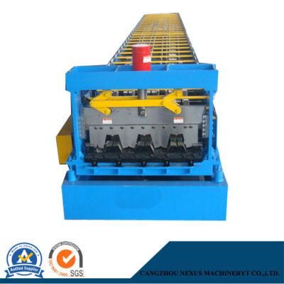 915 Galvanized Steel Floor Decking Sheet Roll Forming Machinery with SGS Certificate