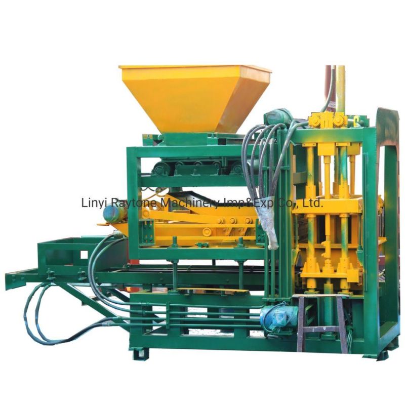 Qt4-18 Brick Pressing Machine Interlocking Brick Machine China