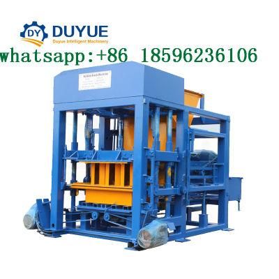 German Technology Qt4-20 Hydraulic Block Making Machine in Banglladesh