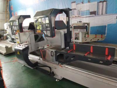 Ljz2-CNC-550X4200 Double-Head Saw 45&deg; CNC Cutting Machine for Aluminum Material for Cutting of Aluminum Alloy Curtain Wall Materials