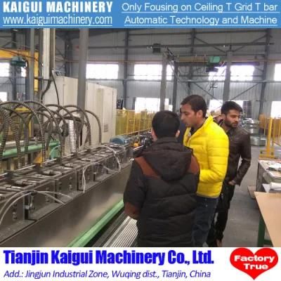 Ceiling T Bar &amp; T Grid Making Roll Forming Machinery