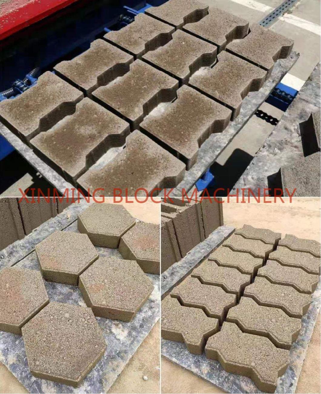 Factory Price Qt 4-40 Block Making Machine Vibration Cocrete Cement Hollow/Solid Brick, Paver Brick, Curbstone, Houdis Brick Making Machine