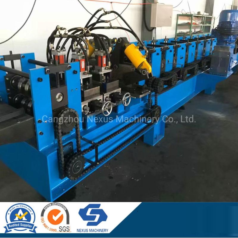 Nexus Rain Gutter Roll Forming Machine Ogee Gutters Making Machinery
