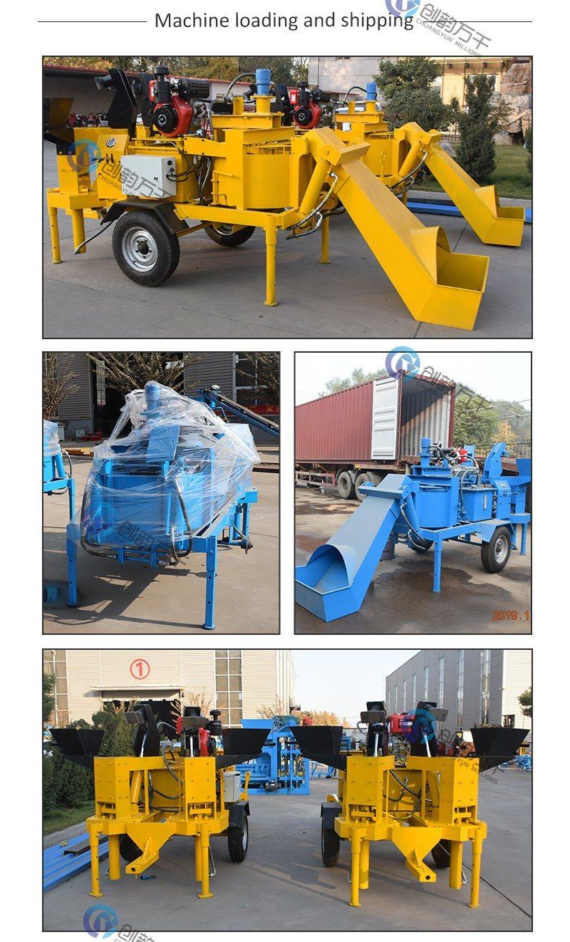 M7mi Twins Manual Soil Interlock Interlocking Brick Machine