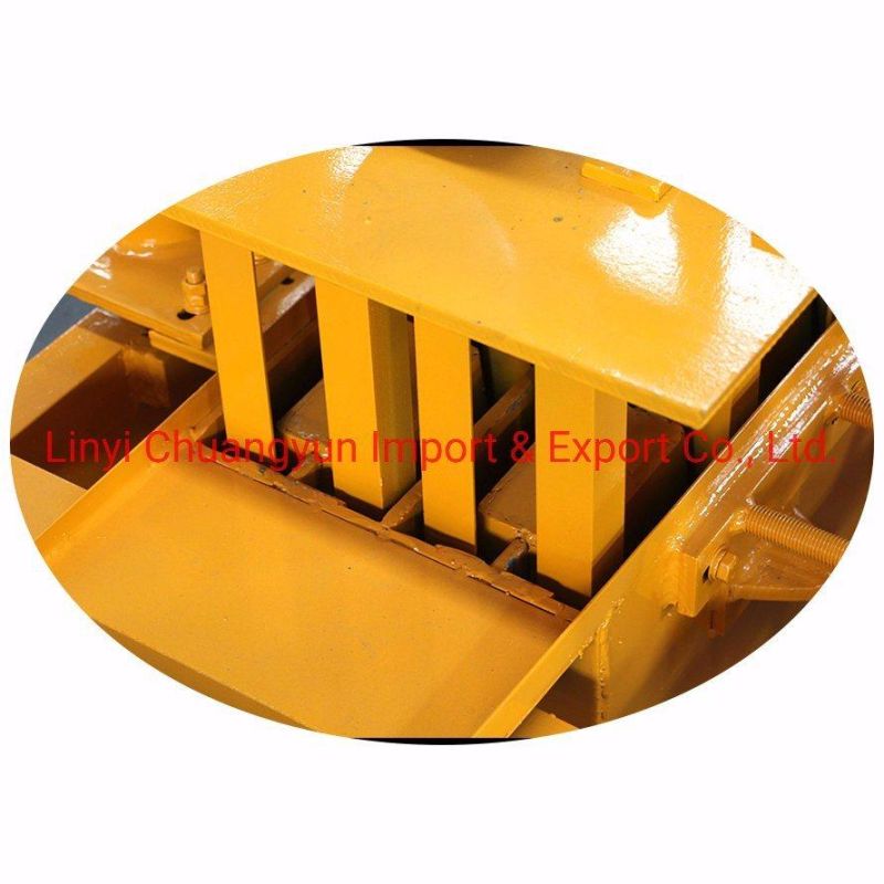 Small Scale Electric or Diesel Manual Concrete Hollow Brick Block Making Machine