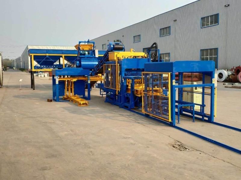 Qt6-15 Automatic Cement Solid Brick Machine Hydraulic Hollow Interlocking Block Making Machine with Good Quality