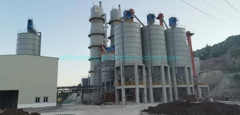 China Supplier 150-600tpd Small Lime Shaft Kiln Plant Production Line Machine Equipment