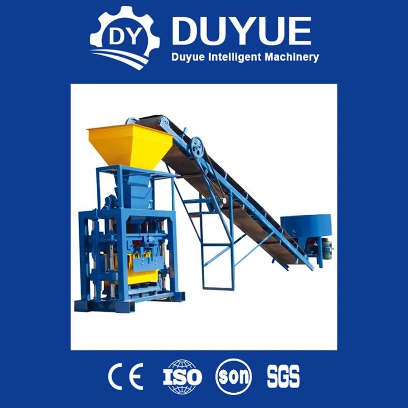 Qt40-1 Semi-Automatic Concrete Cement Curbstone Making Machine in Nigeria