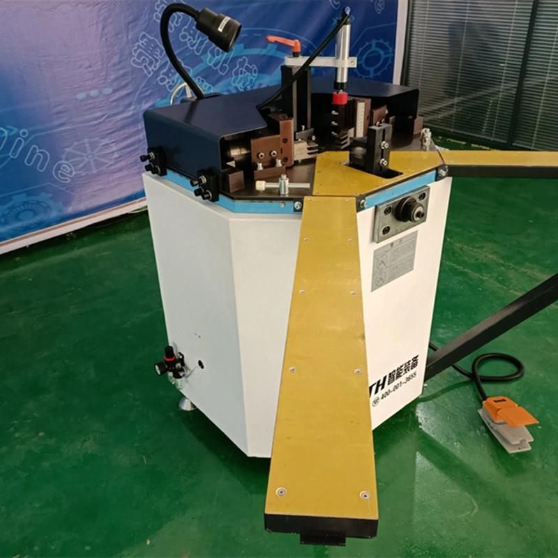 Heavy Duty Automatic Hydraulic Aluminum Windows Corner Crimping Machine