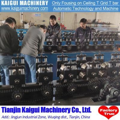 Tee Grid Roll Forming Machine Exported to India