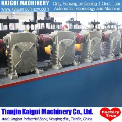 Ceiling T Grid Forming Machine for Main Tee Cross Tee and Wall Angle System