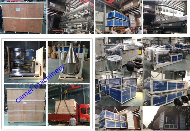 PE PP PVC Flexible Hose Sylphon Bellows Production Single or Double Wall Corrugated Pipe Tube Making Machine Extrusion Line with PVC Electrical Conduit Extruder