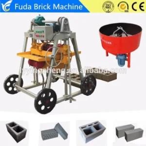 Plans House Qt40-3b Manual Hollow Block Machine