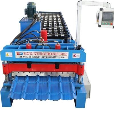 CNC Glazed Steel Tile Roll Forming Machine