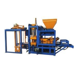 QT 4-18 Automatic Concrete Slab Block Making Machine Production Line