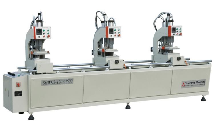 Three Head Seamless Welding Machine for UPVC Window and Door Making