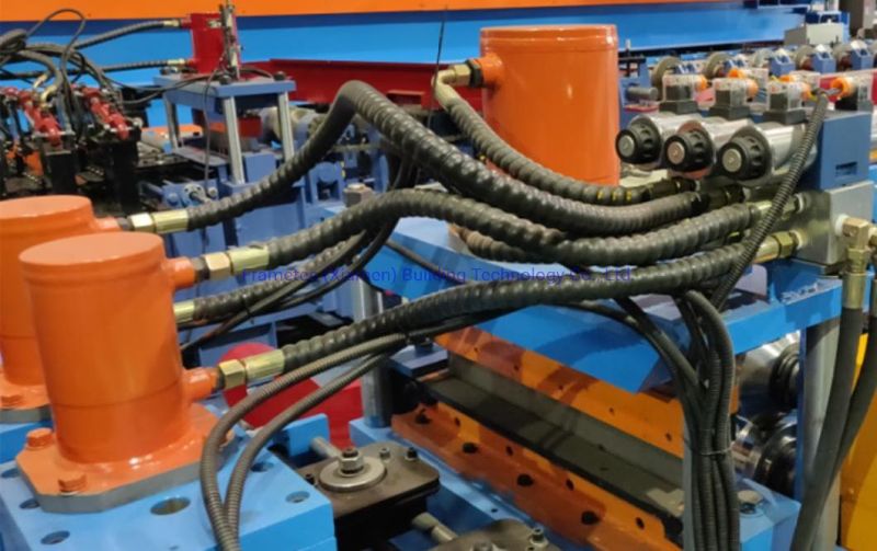 Full Automatic Cu Stud and Track Roll Forming Machine for Solar Panel Making