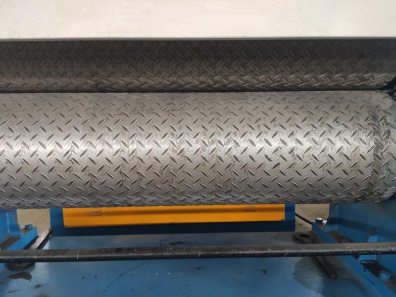 Automatic Checker Plate Diamond Checker Pattern Metal Embossing Machine