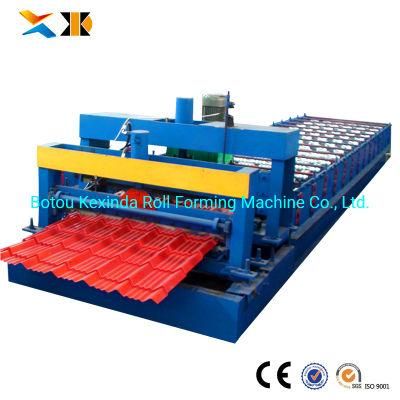 Color Metal Glazed Tile Roofing Sheet Making Machine with 3D Effect