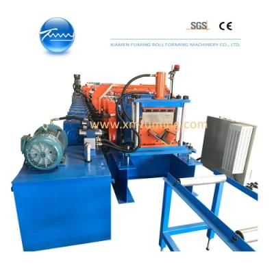 Xiamen Container Purlin Roof Floor Tile Making Roll Forming Machine with Good Service
