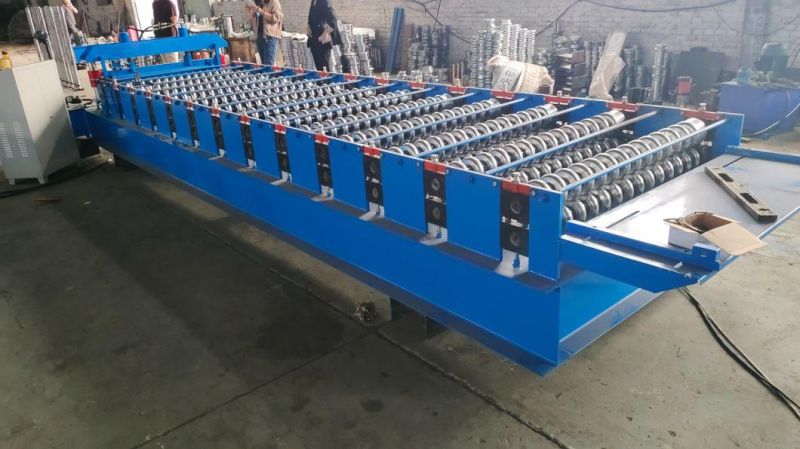 High Quality Galvanized Metal Roofing Sheet Corrugating Iron Sheet Roll Forming Making Machine