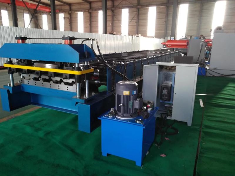 Trapezoidal Metal Roof Sheet Roll Forming Machine