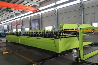 Trapezoid Metal Roof Ibr Sheet Roll Forming Machine Box Profile Panel Making Machine