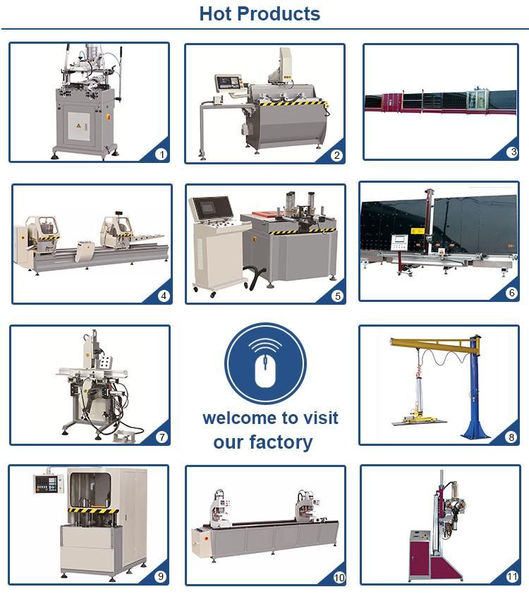 Hot Sale Window and Door Making Machine Auto Length Positioning Aluminum Single Head Copy Router