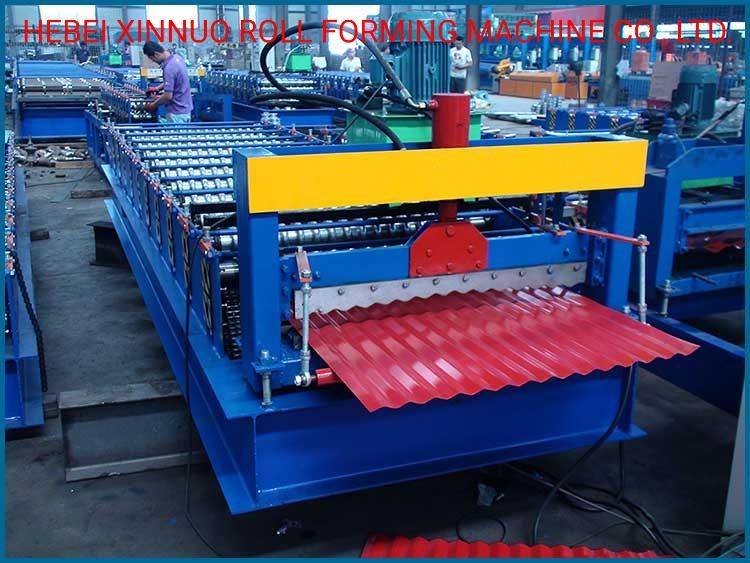 Metal Steel Corrugated Roll Forming Roof Tile Making Machine