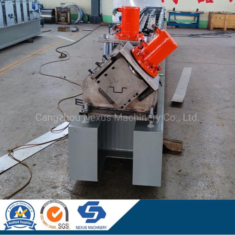 Omega Purlin Roll Forming Machine Steel Channel Cold Roll Forming Machine
